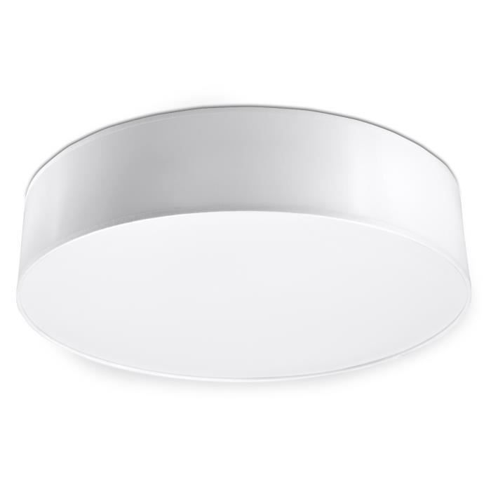 Plafonnier LED Moderne ARENA 45 - Blanc - SOLLUX - 3 Ampoules - E27 - 60W