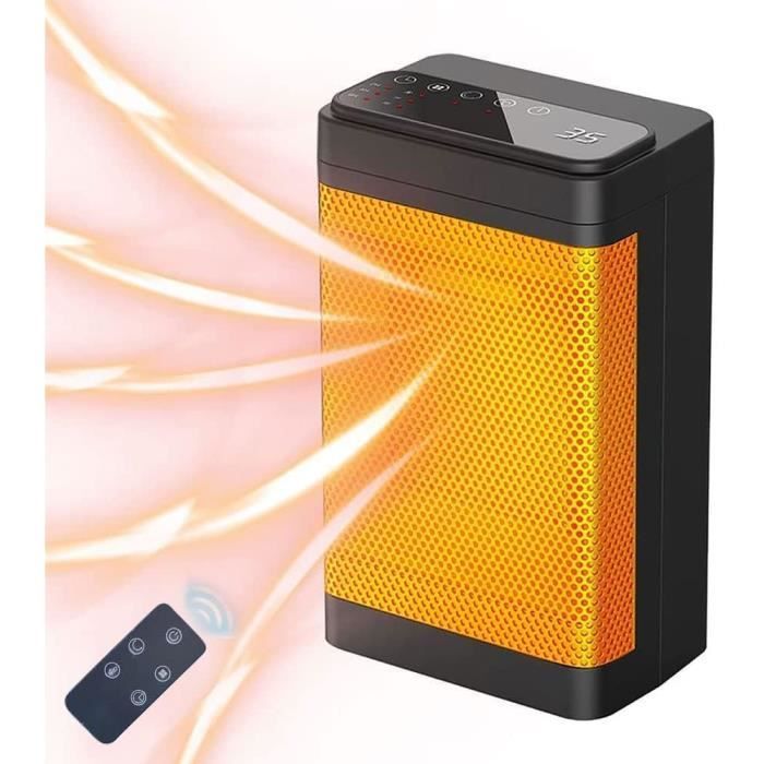 Radiateur Soufflant Céramique Rowenta SO8231F0 – 1800W, Silencieux, Jusqu'à 25m²