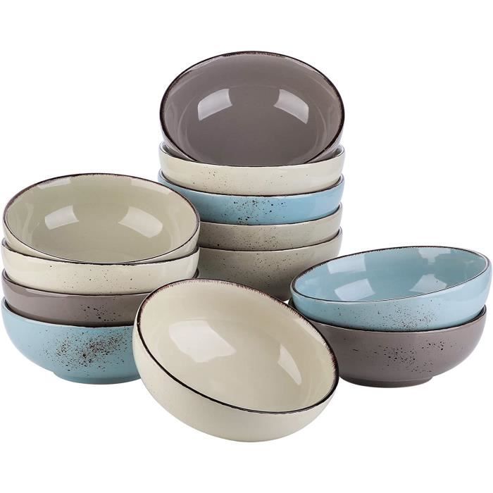 vancasso Serie NAVIA Set di 4 Piatti, 26.5 c Piatti Piani per Cucina vancasso Serie NAVIA Set di 4 Piatti, 26.5 c Piatti Piani per Cucina