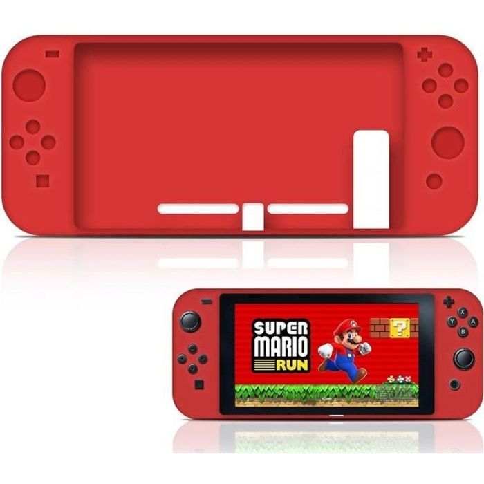 Housse de Protection Universelle Rouge Nintendo Switch pas cher