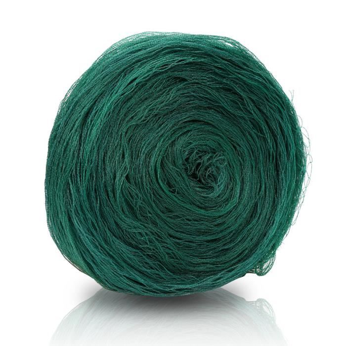 Filet De Bassin 3x6m Maille 17mm - Protection Anti-Feuilles Et Animaux - Vert Résistant UV