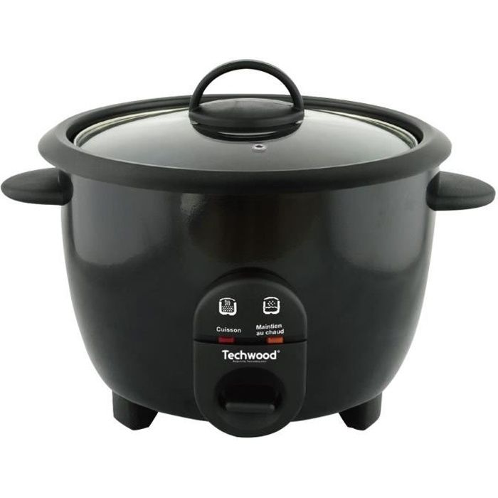 Cuiseur à riz TECHWOOD TCR-259 - Noir - Capacité 2,5L - Maintien au chaud