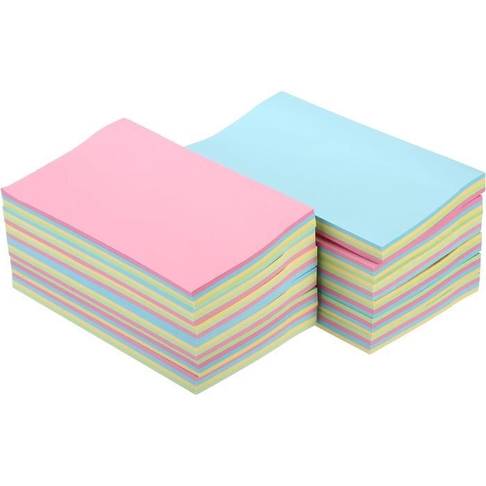 Lot De 12 Blocs De Notes Autocollantes De 12,7 X 7,6 Cm, 100 Feuilles ...