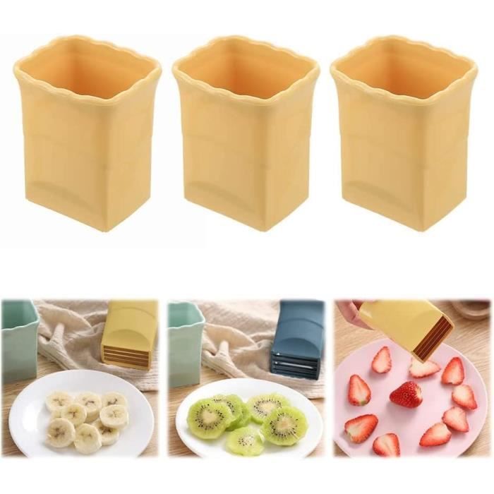 Vilbocr Trancheuse à œufs 4 En 1 En Fil D'acier Inoxydable, Convient