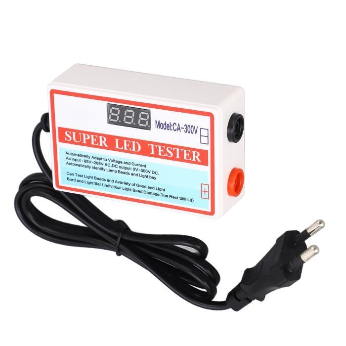 Testeur De Rétroéclairage LED Pour TV - Outil De Réparation Polyvalent, Prise UE, Tension Réglable 0-300V - 4