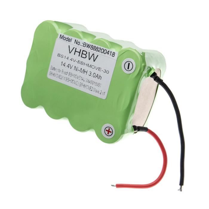 vhbw batterie compatible avec Shark SV70, SV719, SV726N, EV729, FM26K, Pet  Perfect Bagless aspirateur Home Cleaner (3000mAh, 14,4V