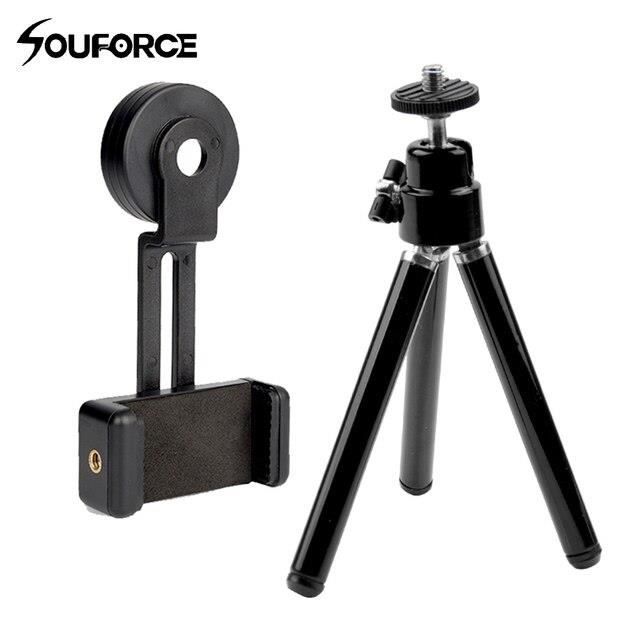 Télescope,A--Jumelles monoculaires de repérage, adaptateur de télescope pour téléphone portable