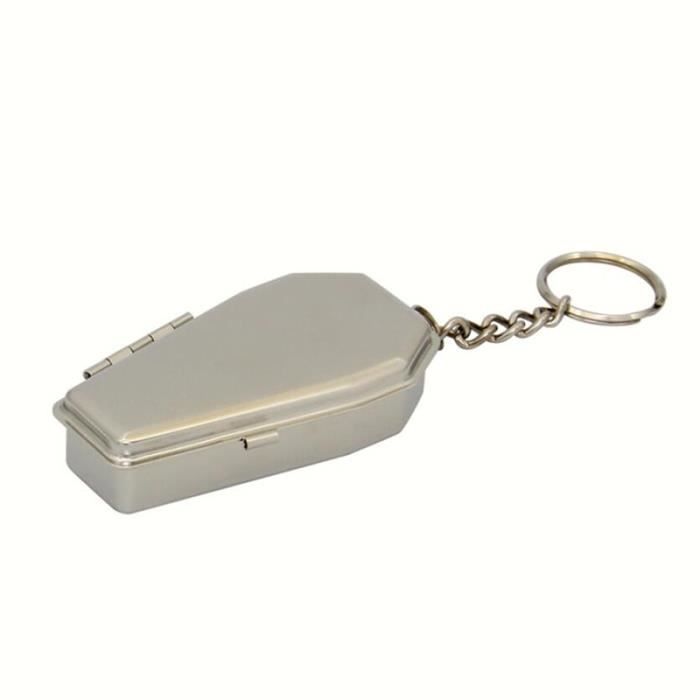Cendrier Portable Étanche - Lot De 2 - Anti-Odeur - Aluminium - Pour Poche Ou Sac