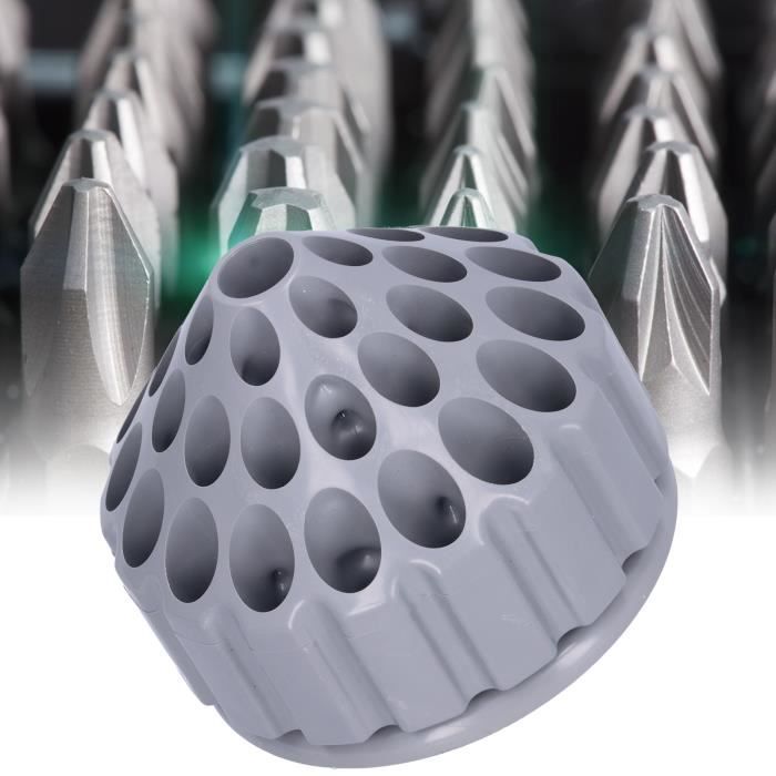 Support Tournant Pour Fraises De Dremel - Organisateur Avec Trous De Drainage, Pour Ranger Et Sécher Les Accessoires - 5