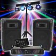 BOOST DJ-300 Pack sonorisation + Portique + 4 effets lumière DMX EUPHORIA-1