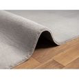 Tapis pour le salon ou la chambre en sable 160x160 cm | Rond | Lavable jusqu'à 30 degrés | Tapis LOFT de The Carpet-1