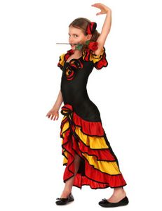 robe espagnole fille