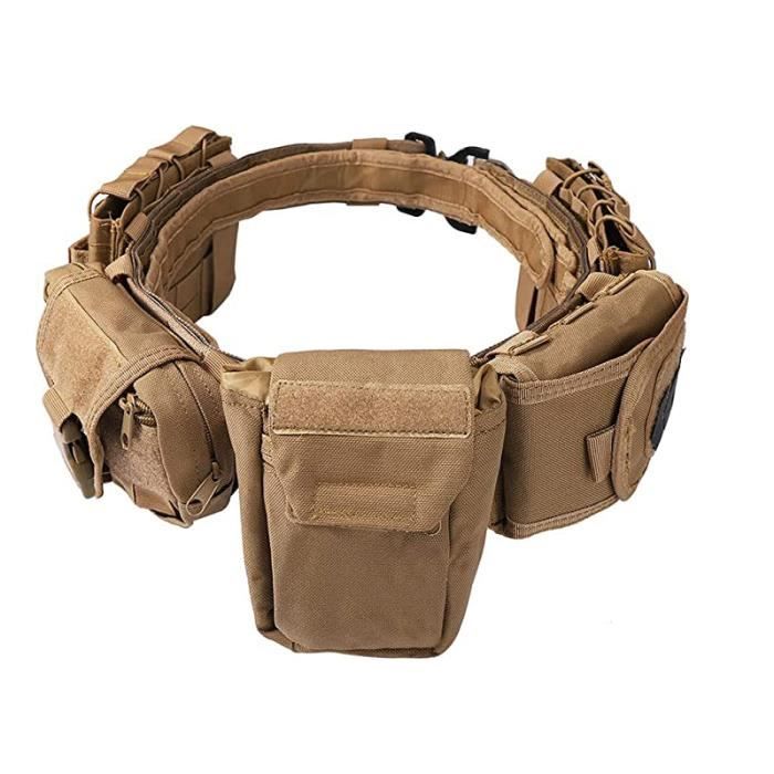 Pochette Ceinture Tactique Homme/Femme - Sac Banane Imperméable Multi-Poches Pour Téléphone