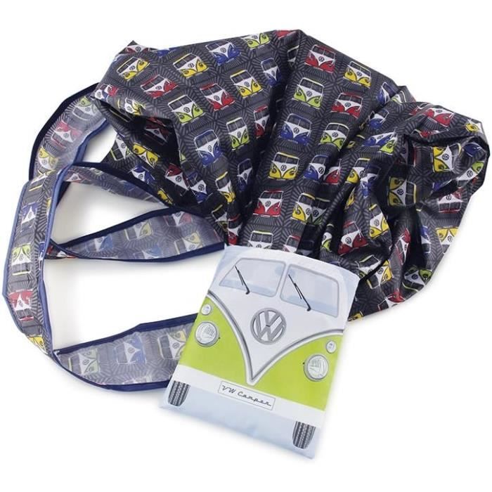 BRISA VW Collection – Volkswagen Sac de courses réutilisable avec motif de bus T1 Bulli, Bulli Parade/multicolore, 26 L, Bus VW T1 BRISA VW Collection – Volkswagen Sac de courses réutilisable avec motif de bus T1 Bulli, Bulli Parade/multicolore, 26 L, Bus VW T1