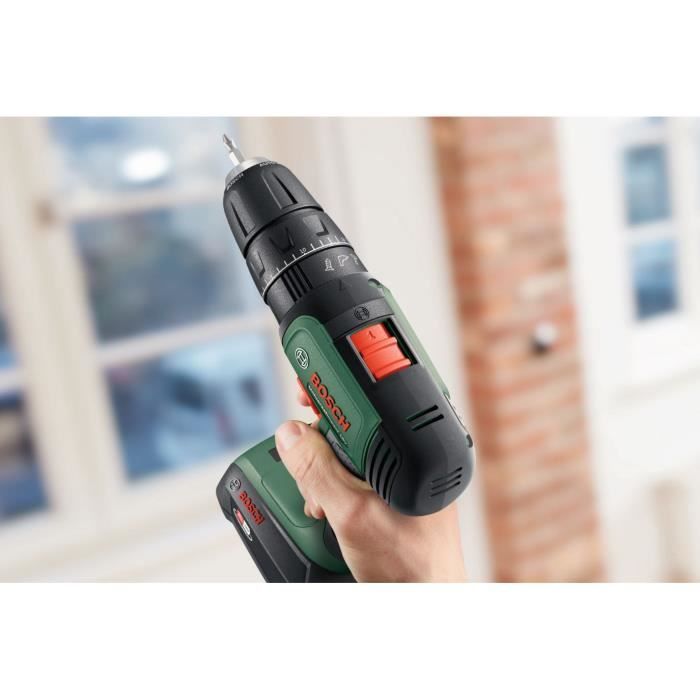 Perceuse Visseuse Sans Fil Bosch UniversalImpact 18 - 18V - 2 Vitesses - Percussion - Coffret Inclus - Polyvalente