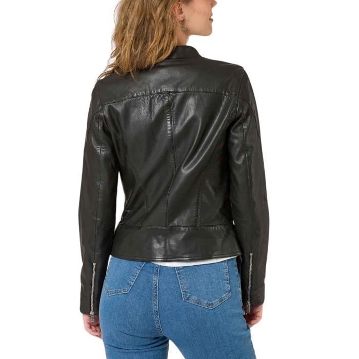 Veste cuir best sale naf naf avis