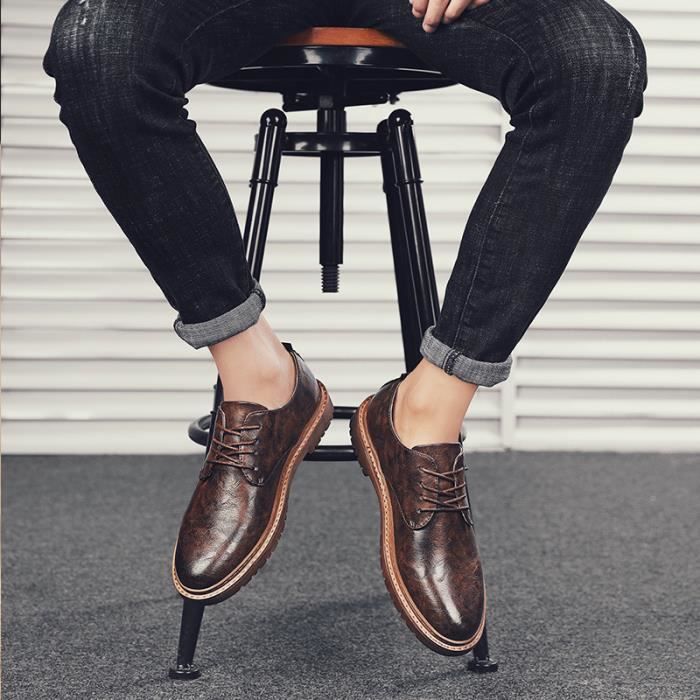 Basket best sale richelieu homme