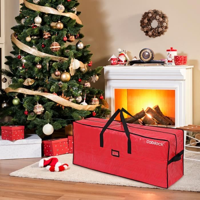 Cabilock Sac de rangement pour arbre de Noël Durable imperméable