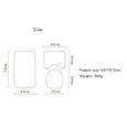 3 pièces-ensemble tapis de salle de bain + couvercle de toilette + tapis de bain Iantern J1644-2
