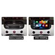 RoverOne® Autoradio GPS Bluetooth pour Fiat 500 Abarth 2007 - 2015 CarPlay Android Auto Stéréo Navigation WiFi Écran Tactile / Noir-2