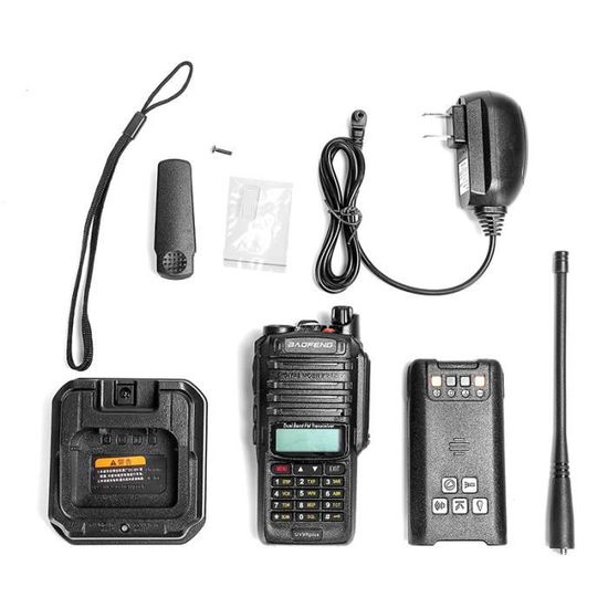 1pcs plus étanche IP68 Walkie Talkie haute puissance CB Ham portable Radio  bidirectionnelle chasse