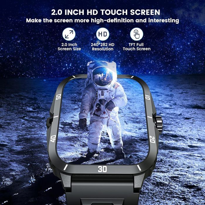 Montre Connectée Homme Avec Appel Bluetooth,1.43"Amoled Smart Watch