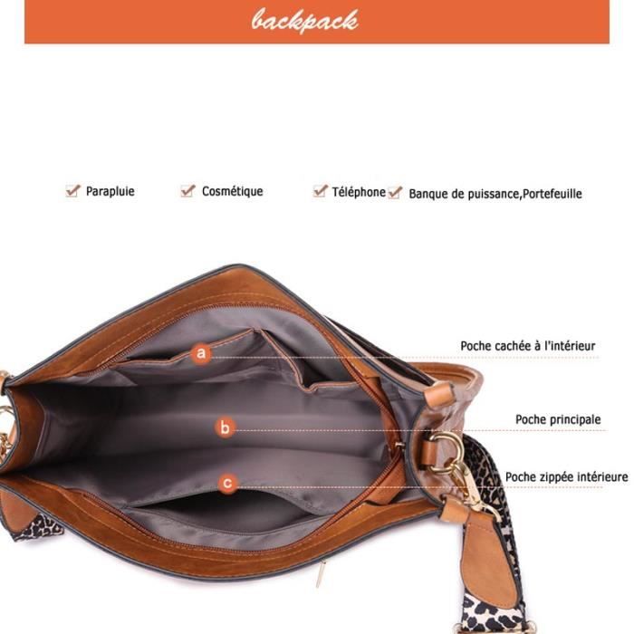 Sac bandoulière store bordeaux femme