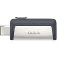 Clé USB SanDisk Ultra 128 Go - Double Connectique USB Type-C et USB Type A - Vitesse de lecture jusqu'à 150 Mo/s-3