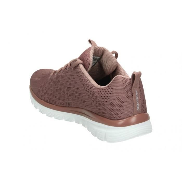 Baskets SKECHERS 12615 MVE pour femme couleur rose taille 39 Rose Cdiscount Chaussures
