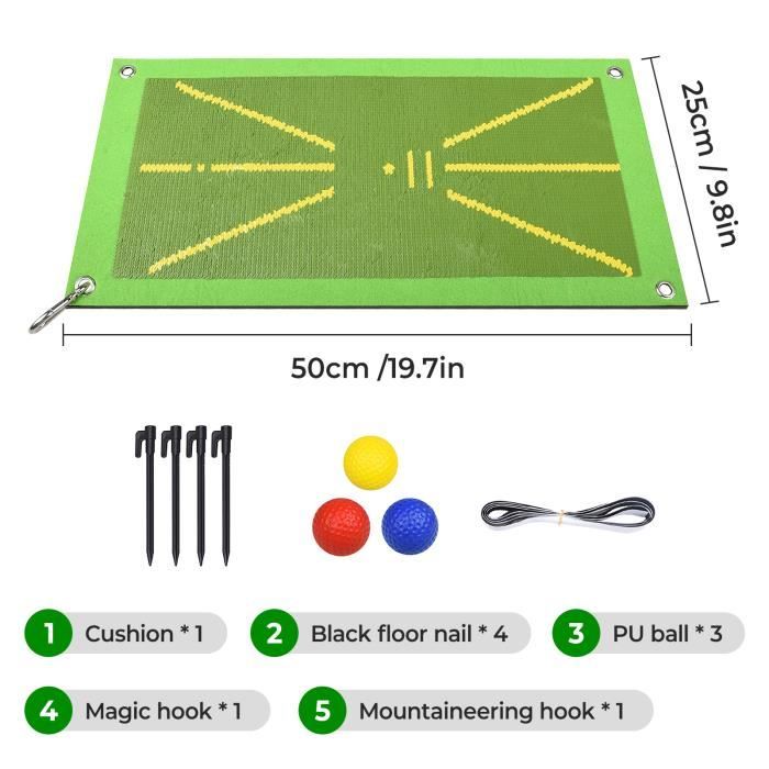 Tapis De Frappe Baseball/softball - Dimensions 10x3.8 Pieds - Couleur Clay - Neuf