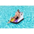 Matelas gonflable de piscine - BESTWAY - Polaroid - 1 adulte, 90 kg - Blanc et multicolore-4