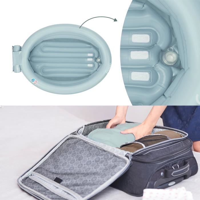 Lot De 2 Lavabos Pliables Beberoad Love - Pour Bébé - Idéal Voyage - État Neuf