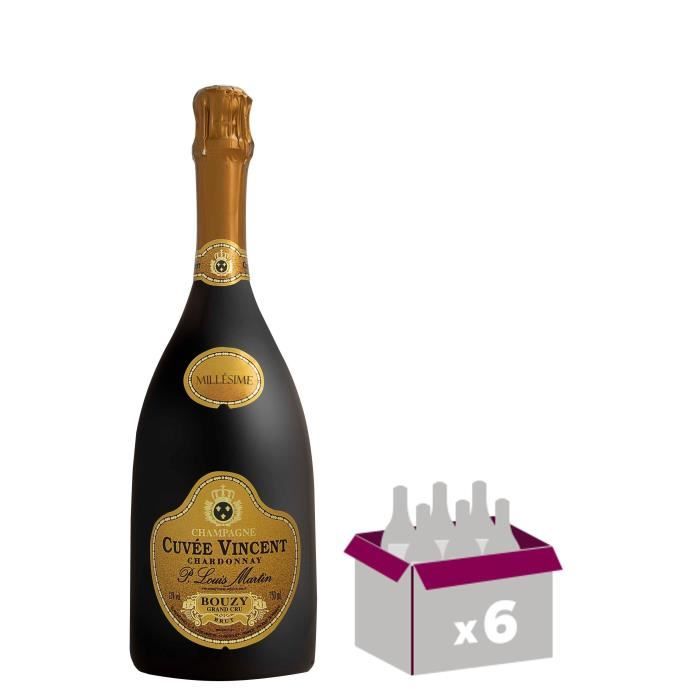 GH MARTEL Paul Louis Martin Champagne - Blanc de Blancs - 75 cl x 6