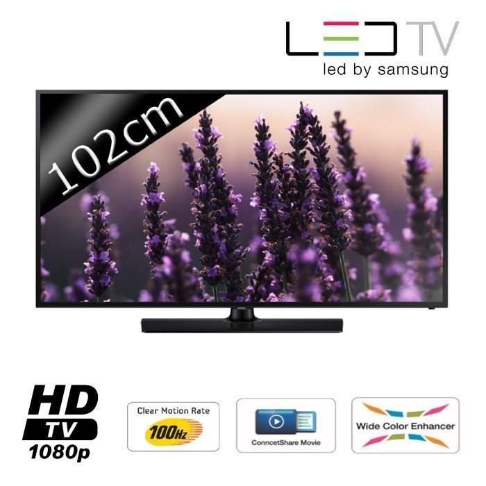 SAMSUNG UE40H5003 TV LED Full HD 102cm (40") 100Hz Cdiscount TV Son Photo