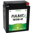 Batterie yb12al-a2 fulbat 12v12ah l134 l80 h161 - gel-0