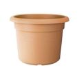 Elho Green Basics Cilinder Pot de fleurs Marron clair 55 cm-0