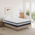YIDATONG Matelas 140x200 cm Ép 30cm - Mousse en mémoire de Gel rafraîchissant -literie de luxe - latex très épais - 10 Zones de Soutien