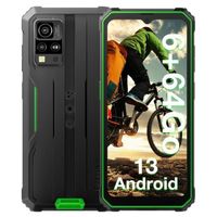 Blackview BV4800 Smartphone Robuste 6Go + 64Go 6.56'' Android 13 Caméra 13MP 5180 Double SIM 4G GPS - Vert