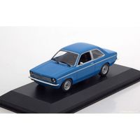 Voiture miniature - MINICHAMPS - Opel Kadett C Sedan 1974 - Bleu - 1:43 - Die Cast métal - 2 portes