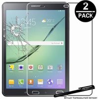 [2pack] Film de protection Verre trempé pour Samsung Galaxy Tab S2 8.0 SM T710 avec Stylet Toproduits®