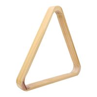 Vvikizy Support de boule de billard Billard professionnel en bois, cadre triangulaire en jeux accessoire Trépied trépied américain