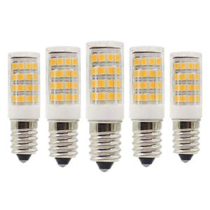 AMPOULE - LED Ampoule LED E14 5W Equivalent 40W Halogène Ampoules Blanc Chaud 3000K 350LM Non-Dimmable AC220-240V (Lot de 5)