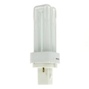Lot 10 Ampoules Fluocompactes 26W 830 G24q-3 Blanc Chaud 3000K 4 Broches