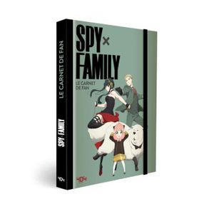 CARNET DE NOTES 404 Editions - Carnet Spy x Family - Un carnet off