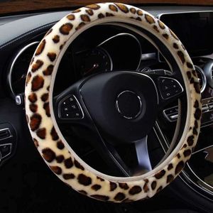 Accessoires de voiture léopard, dessous de verre de voiture léopard avec  housses de volant, housses de volant antidérapantes pour voitures  universelles, accessoires de voiture d'intérieur pour femmes et filles :  : Auto