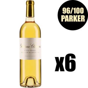 VIN BLANC X6 Château Climens 2016 75 cl AOC Sauternes 1er Cr
