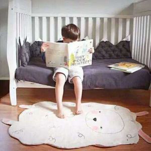 pour Chambre denfant Gar/çon ou Fille A Grande Taille 195x145 SUPERBE BEBE Tapis d/Éveil pour B/éb/é en Mousse Imperm/éable /Épais Pliable R/éversible et Non Toxique