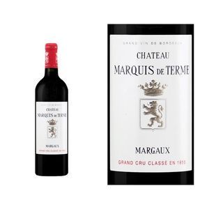 VIN ROUGE Château Marquis De Terme 2016 Margaux - Vin Rouge 