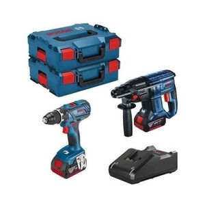 Bosch Professional 18V System perforateur sans-fil GBH 18V-21 (régime à  vide 0-1 800 tr/min, sans batterie ni chargeur, dans L-BOXX)