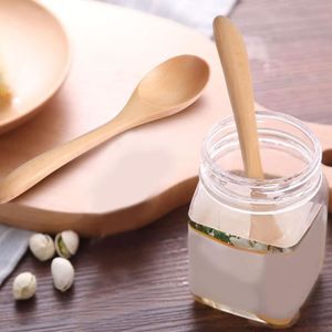 DESIOLE Cuillère à miel en bois – Cuillère à miel en bois pour